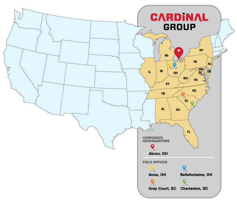 Cardinal Group Locations